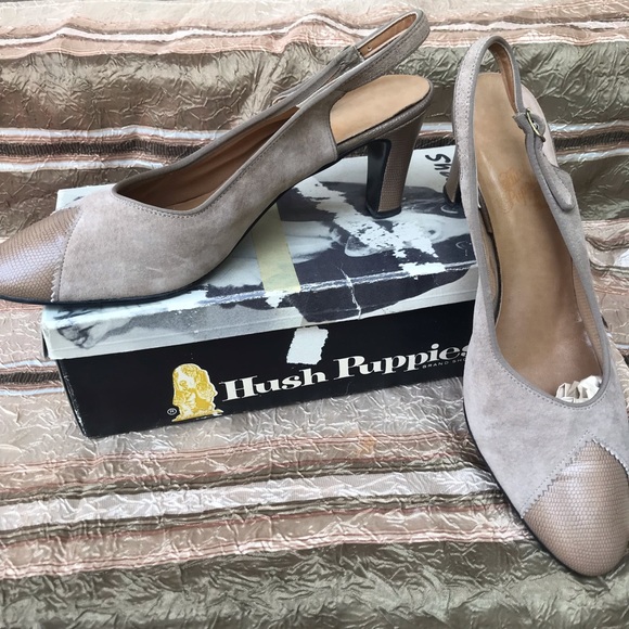 Vintage Hush Puppies Sling Back Pump - Picture 7 of 11